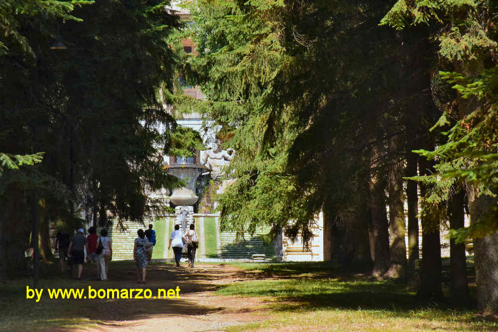 La salita al Parco a monte