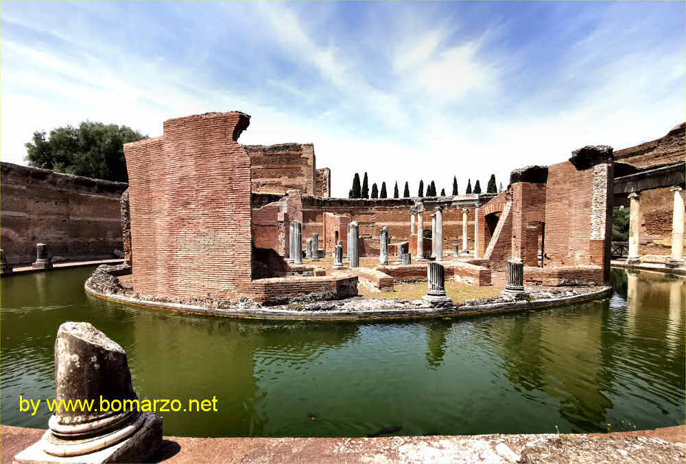 il Teatro Marittimo di Villa Adriana a Tivoli