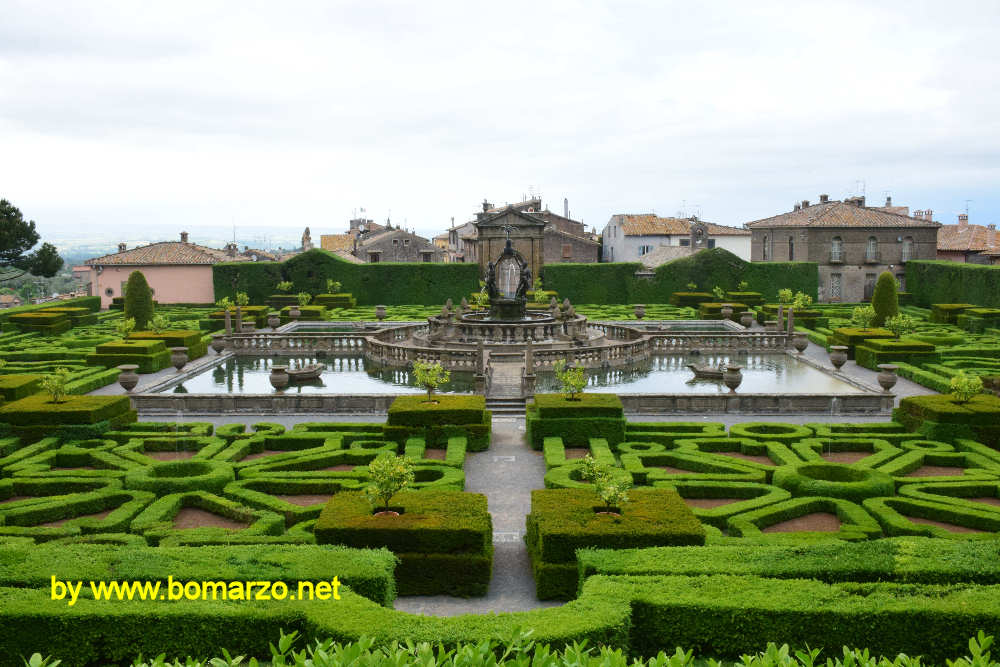 Villa Lante Fontana del quadrato o dei mori